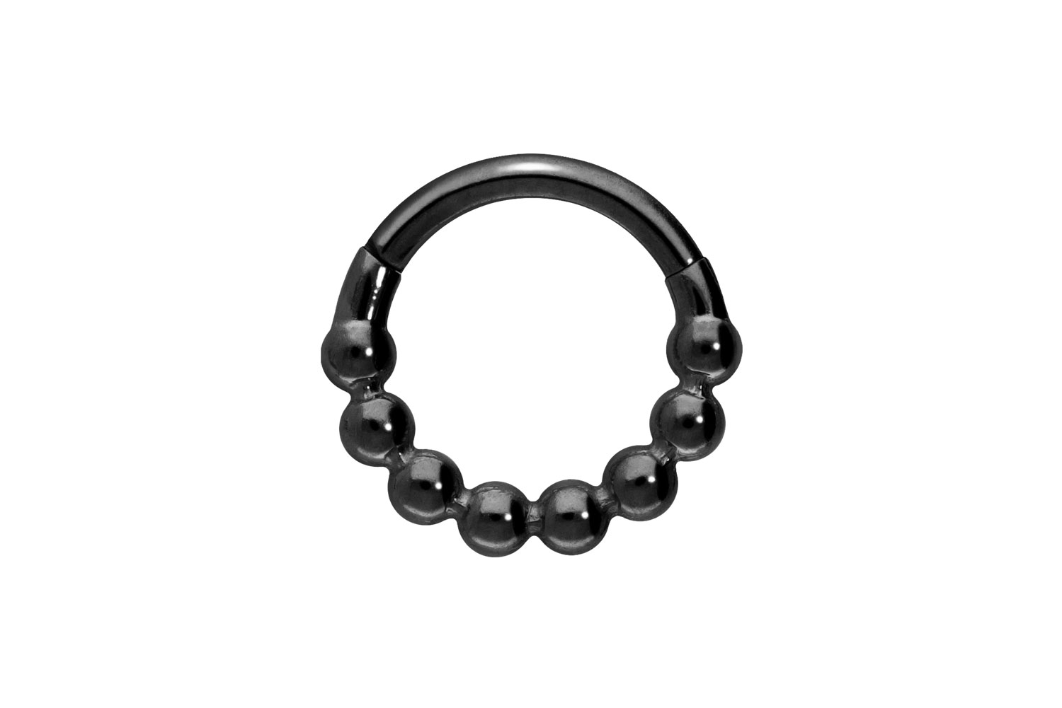 Chirurgenstahl Segmentring Clicker Piercing KUGELN